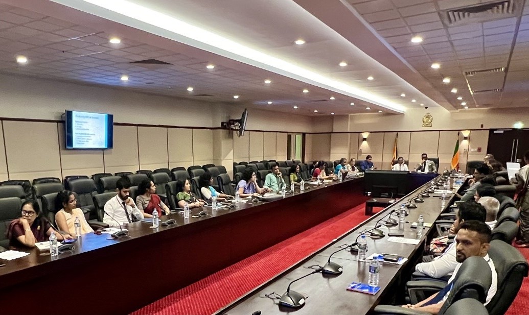 Photo of revitalizing Sri Lanka's Statistical Legislation: Bridging Innovation, Trust, and User Needs Advocacy Workshop held on 31 October 2023 – Ministry of Finance, Colombo, Sri Lanka.