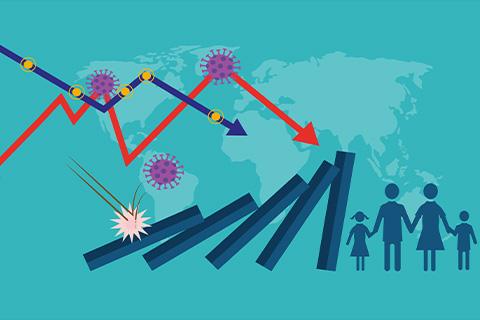 UN DESA kept an eye on the macroeconomic impacts, projecting global and regional contradictions. 